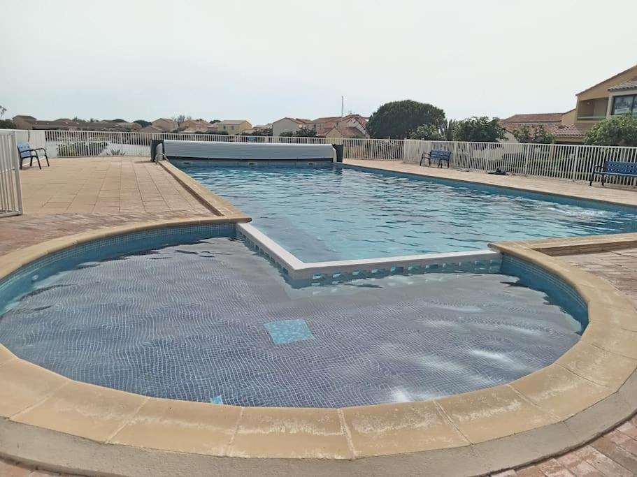 Jolie Maisonnette Dans Residence Calme Avec Piscine Le Barcarès Eksteriør bilde
